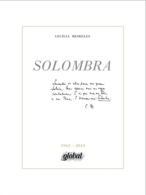 cover image of Solombra